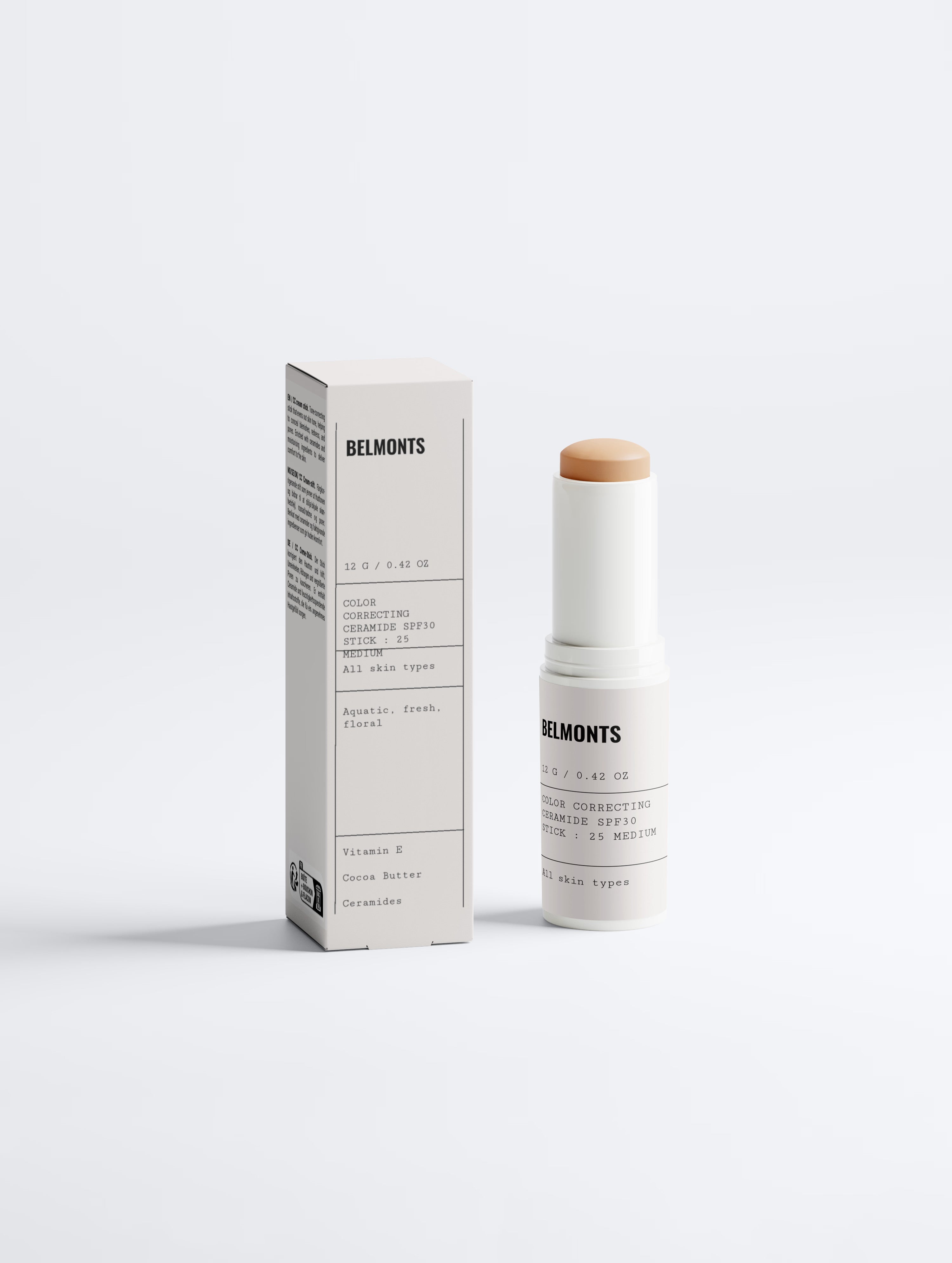 Color Correcting Ceramide SPF30 Stick : 25 MEDIUM