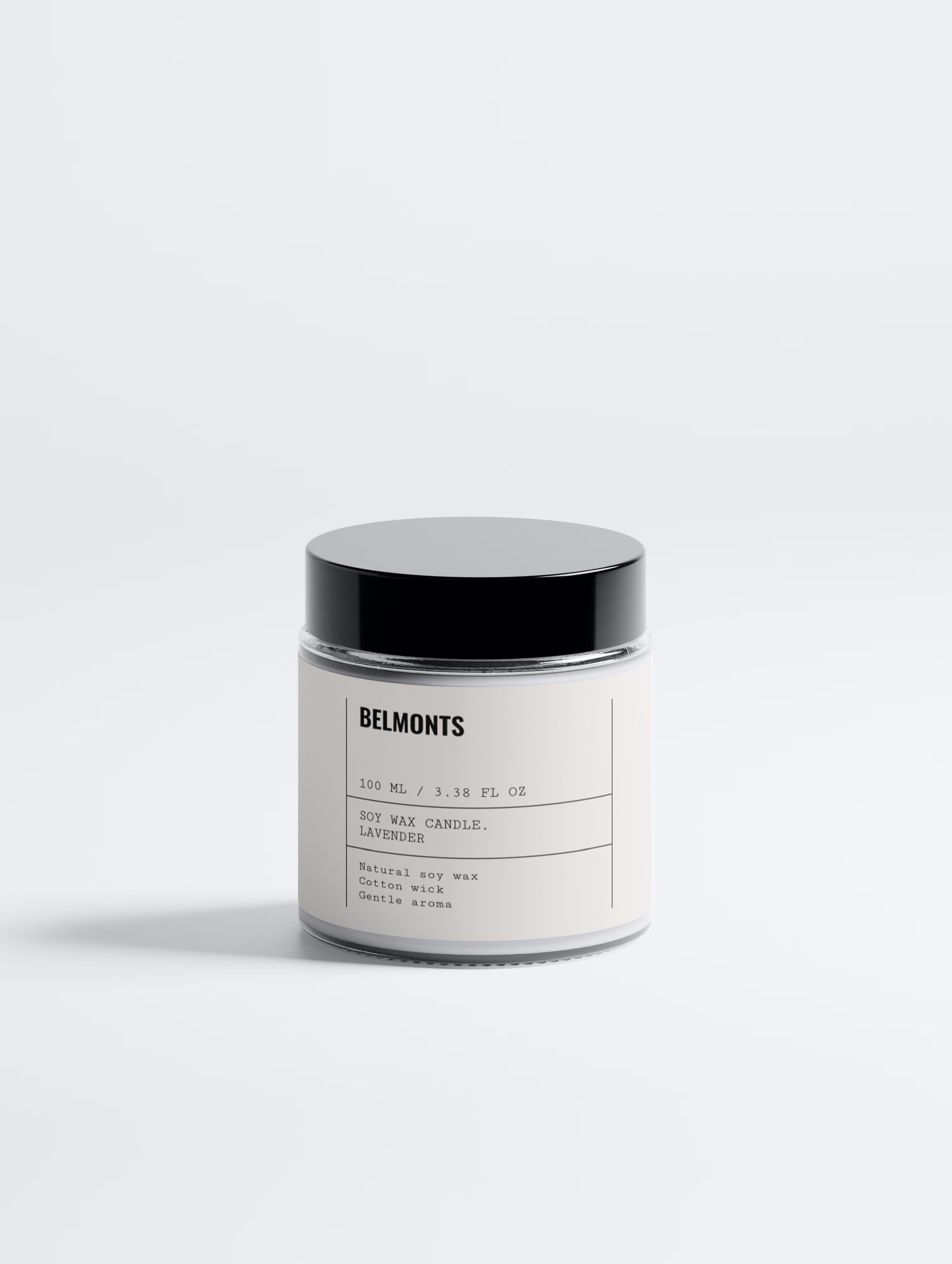 Soy Wax Candle, Lavender